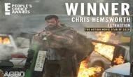Chris Hemsworth after winning Action Movie Star 2020 at PCA: I extracted the win right out