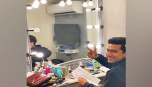 Vicky Kaushal begins shooting after months, fans wish 'all the best'