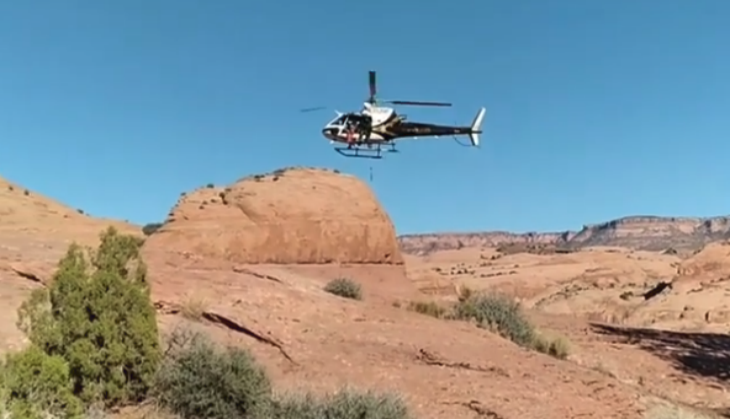 Shiny and mysterious metal monolith found in remote Utah desert area leaves officials baffled
