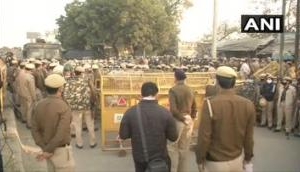 CRPF, extra police force deployed at Delhi-Haryana border ahead of farmers' march