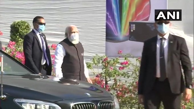 PM Modi visits Zydus Biotech Park in Ahmedabad
