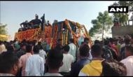 Mortal remains of Sepoy Yash Deshmukh brought to native village in Maha
