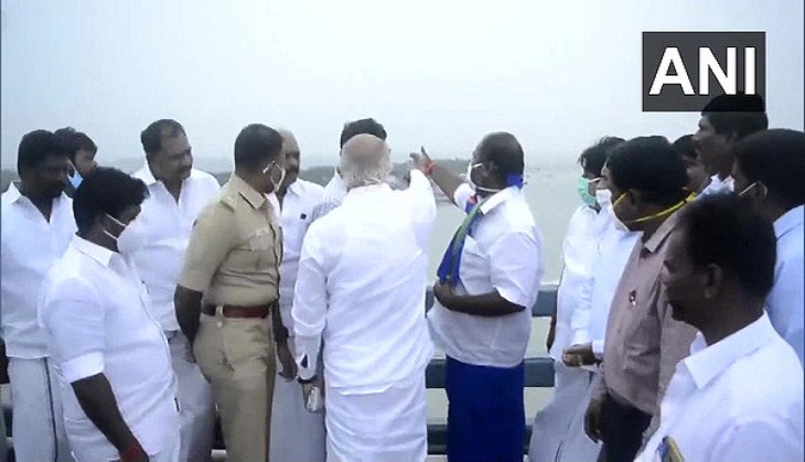 Tamil Nadu: RB Udayakumar visits coastal Rameswaram ahead of anticipated Cyclone Burevi