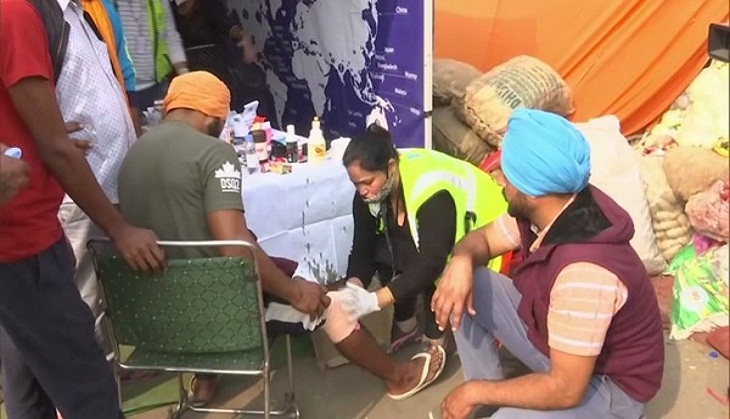 Farmers' Protest: NGO provides medical facilities at Singhu border, over 2,500 farmers treated so far