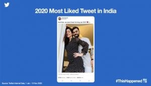 Virat Kohli, Anushka Sharma's baby announcement tweet becomes most liked of 2020