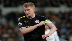 Manchester City midfielder De Bruyne expecting United to come back strongly