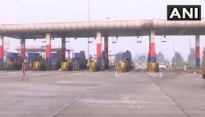 Haryana: Farmers close toll plaza in Ambala, Karnal
