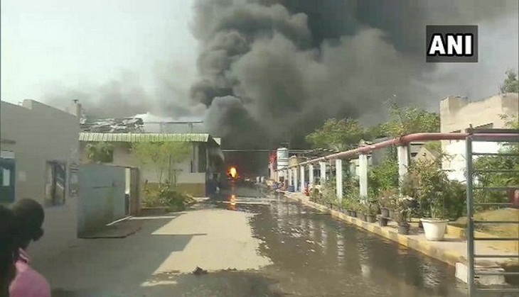 Telangana: Fire at Hyderabad chemical factory, 8 injured
