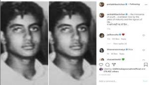 Amitabh Bachchan reminisces about 'innocence of youth', shares priceless throwback picture
