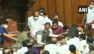 Karnataka legislative council adjourned sine die following ruckus by Congress MLCs
