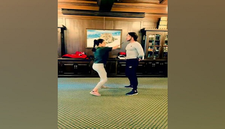 Kangana Ranaut engages in action rehearsal for 'Dhaakad'