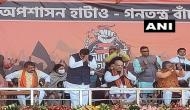 WB: Former TMC leader Suvendu Adhikari joins BJP at Amit Shah's Midnapore rally
