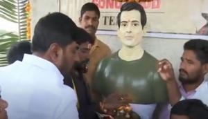 Telangana: Villagers dedicate temple to actor Sonu Sood for his noble deeds amid COVID pandemic