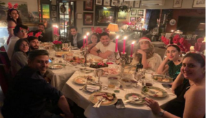 Kareena Kapoor celebrates Christmas eve with Karisma, Saif