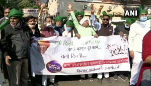 Farmers' Protest: Former Gujarat CM, supporters detained for protest march towards Delhi in support of farmers