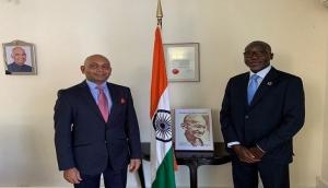 Envoy Abhay Kumar meets UN resident coordinator for Madagascar, discusses drought situation