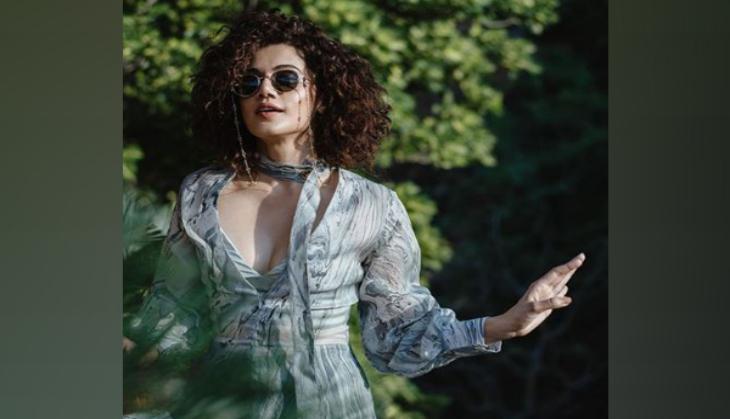 Taapsee Pannu exudes confidence in grey jumpsuit on social media