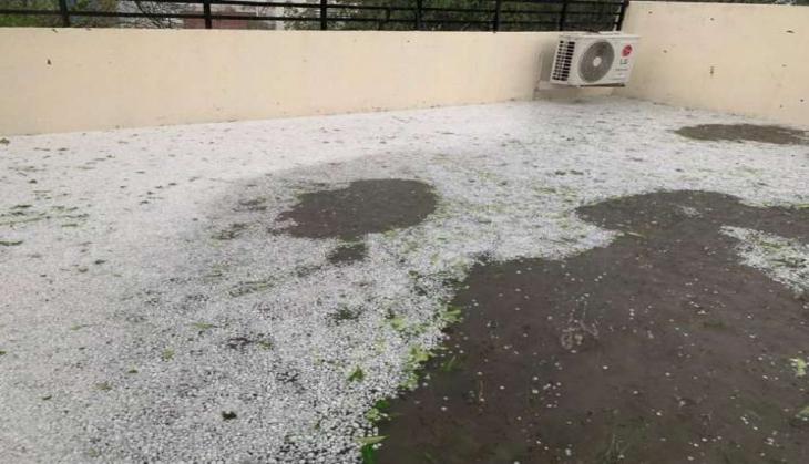 Heavy rain, hailstorm in parts of Delhi-NCR 