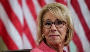Donald Trump's Education Secretary Betsy DeVos submits resignation