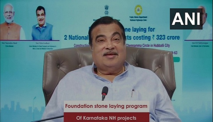 Karnataka: Union Minister Nitin Gadkari lays foundation stone of 2 Highway projects 