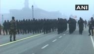 Security forces carry out Republic Day parade rehearsals