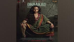 Divya Dutta debuts as 'menacing, evil' Rohini in 'Dhaakad' poster