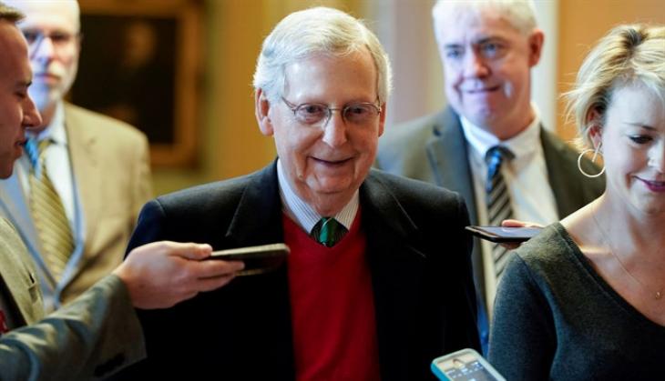 US Senate Minority leader McConnell proposes starting Trump impeachment trial in February