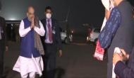 Amit Shah arrives in Guwahati, to hold public meetings on Jan 24