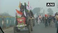 Farmers tractor rally enters Delhi from Singhu border