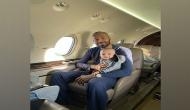 My boy's first flight: Hardik Pandya shares photo with son Agastya