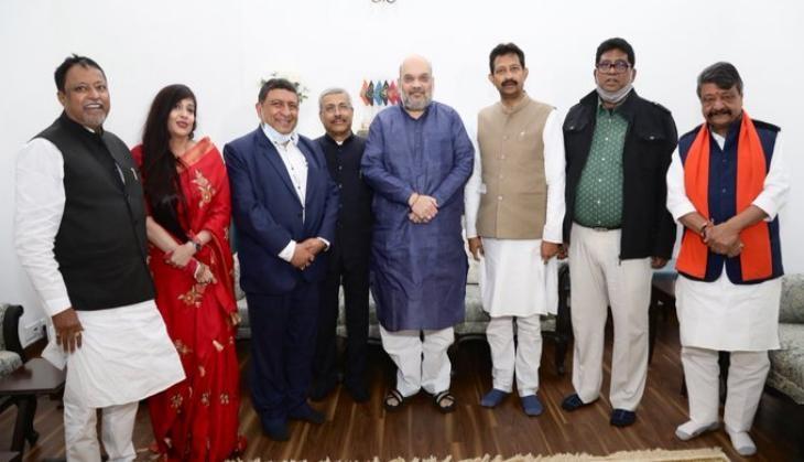 West Bengal Assembly Election: Rajib Banerjee, and 4 other TMC leaders join BJP in Delhi