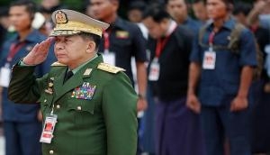 Myanmar military leader Min Aung Hlaing expresses intention to shift to civilian rule 