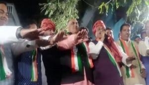 Video of MP Cong workers taking oath on Holy Quran surfaces on social media, party denies charge