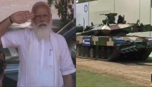 PM Modi hands over Arjun Main Battle Tank to Indian Army