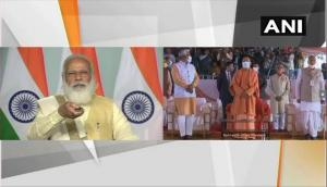 PM Modi lays foundation stone of Maharaja Suheldev Memorial in UP's Bahraich