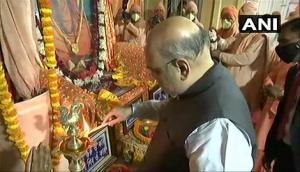 West Bengal: Amit Shah offers prayers at Bharat Sevashram Sangha