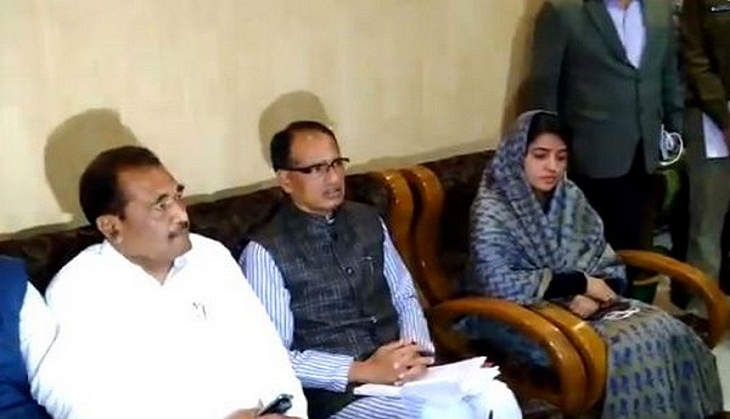 MP: Shivraj Singh Chouhan meets families of Sidhi bus mishap victims, provides aid of Rs 7 lakh each
