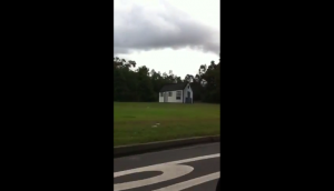 This optical illusion house will leave you scratching your head
