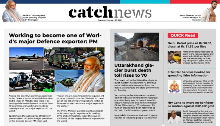 23rd February Catch News ePaper, English ePaper, Today ePaper, Online News Epaper