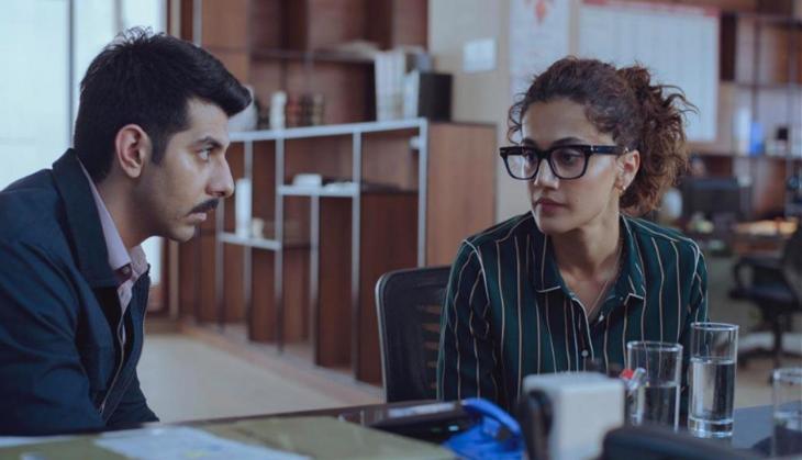 Taapsee Pannu celebrates one year of 'Thappad' while shooting for 'Dobaaraa'