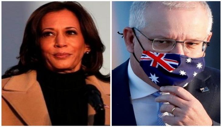 Kamala Harris talks to Australian PM, discusses cooperation on China, Indo-Pacific