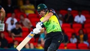 Aaron Finch becomes first Australian to hit 100 sixes in T20Is