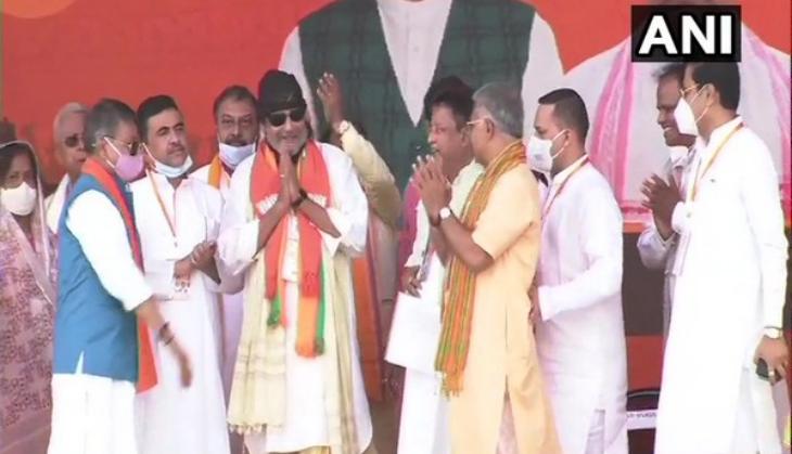 West Bengal Assembly polls: Actor Mithun Chakraborty joins BJP 