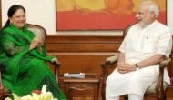 PM Modi wishes Vasundhara Raje long and healthy life on her birthday