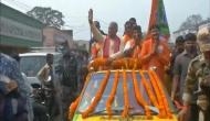 WB Assembly Polls: Dilip Ghosh holds roadshow ahead of filing nomination