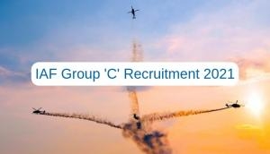 IAF Recruitment 2021: Vacancies released for 1524 Group ‘C’ Civilian posts; apply now