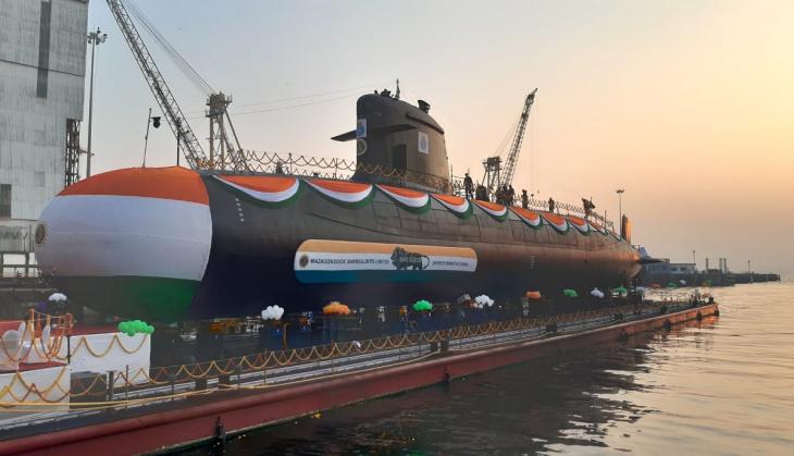 Scorpene-class submarine INS Karanj commissioned into Indian Navy