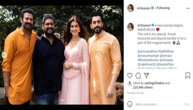Kriti Sanon joins star-studded cast of 'Adipurush'