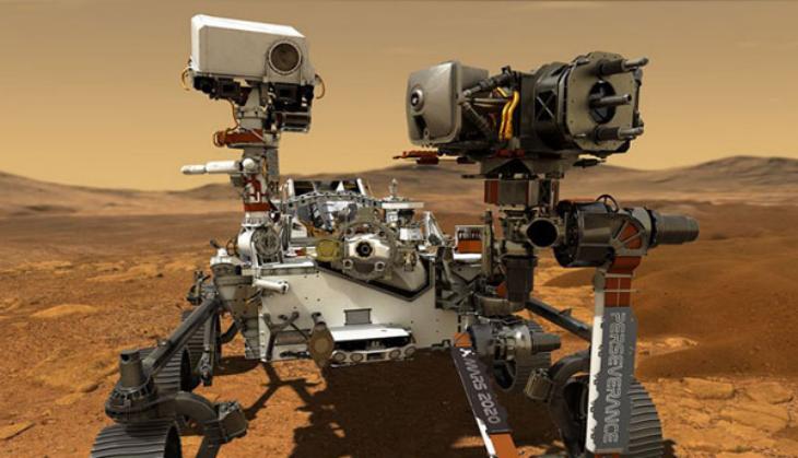 NASA's Perseverance rover records sounds of driving on Mars