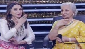 Madhuri Dixit, Waheeda Rehman recreate 60s magic, grooves on iconic song from 'Teesri Kasam'